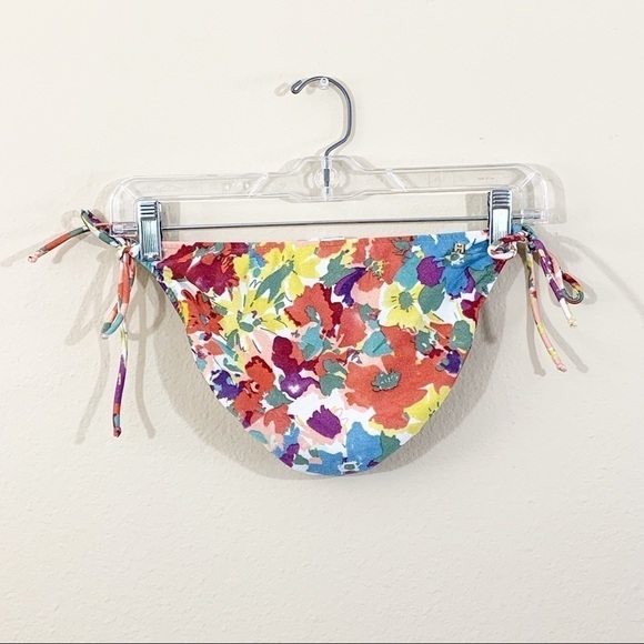 HOPE BRAZIL Multicolor Floral String Bikini Bottom - Picture 2 of 4